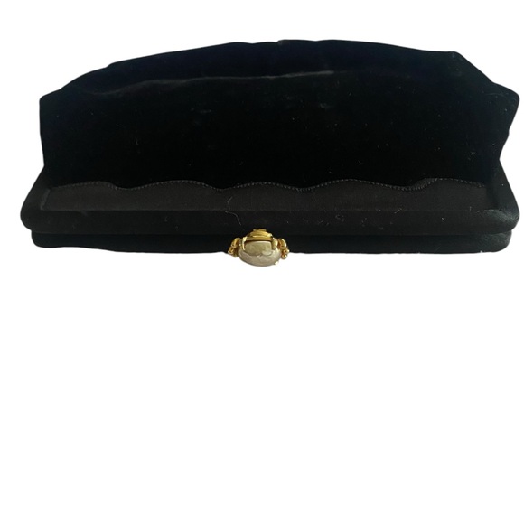 Vintage Morris Moskowitz Elegant Black Clutch Bag - Picture 7 of 7
